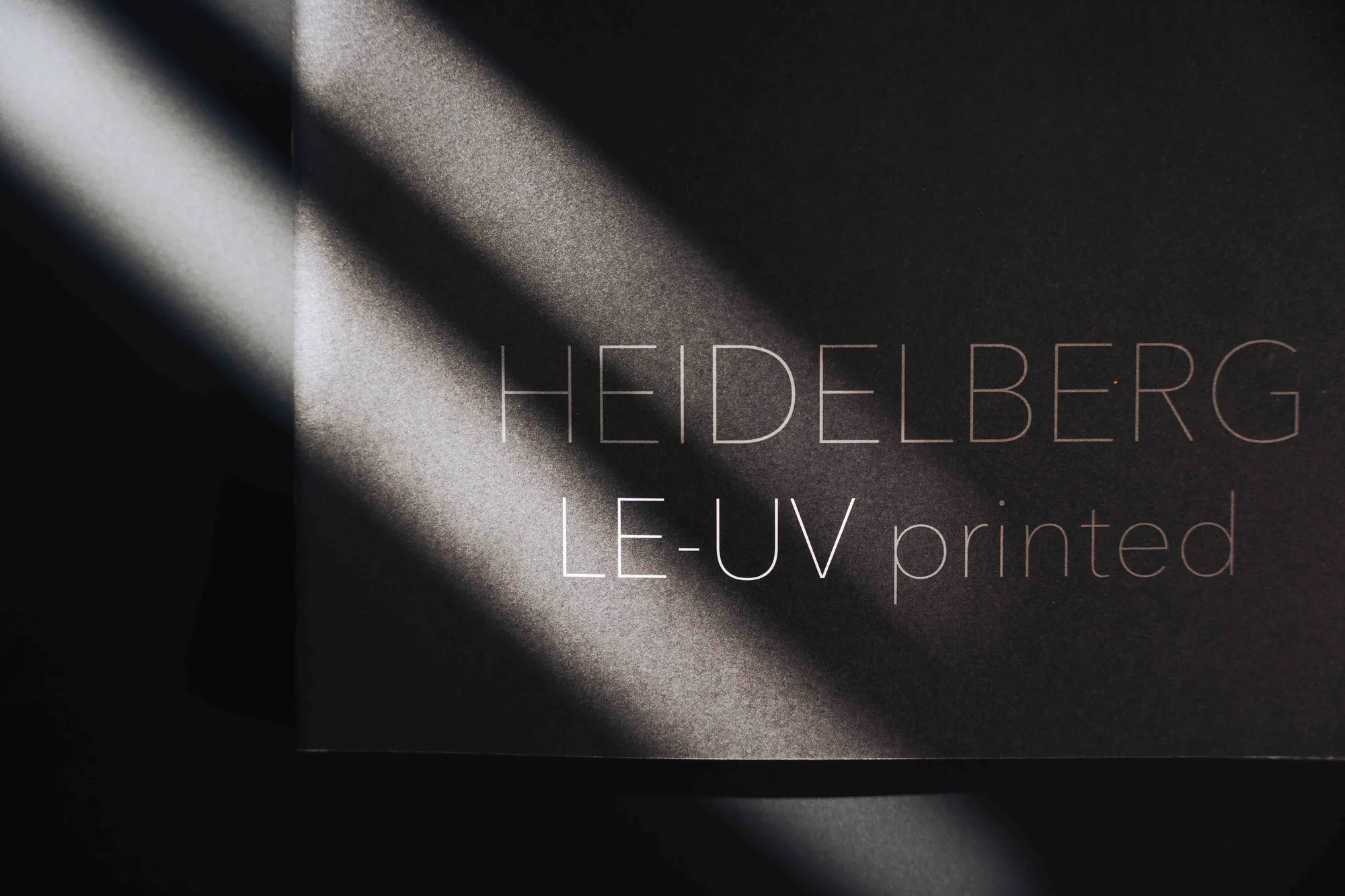 Hdruk printed.be kaart: drukkerij voor drukkerijen, reclamebureaus en ontwerpers